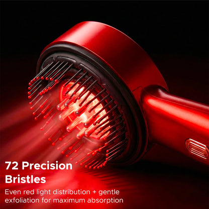 Relaxzo™ 3-1 Red Light Therapy Scalp Massager | 1 Year Warranty | Upgraded