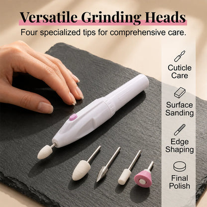 5 in 1 Professional Electric Nail Drill – Multi-Head & Digital Speed Control