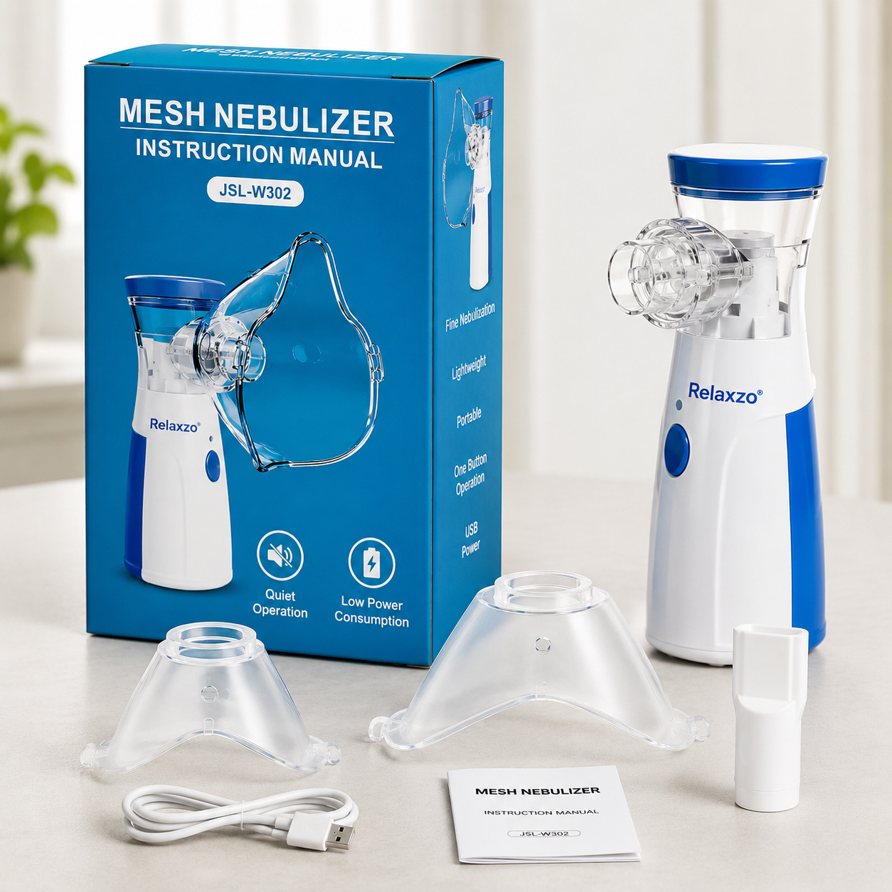 AirMist™ Portable Mesh Nebulizer