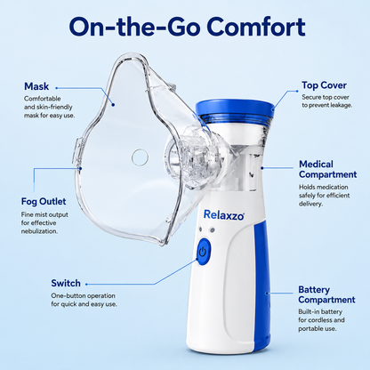 AirMist™ Portable Mesh Nebulizer