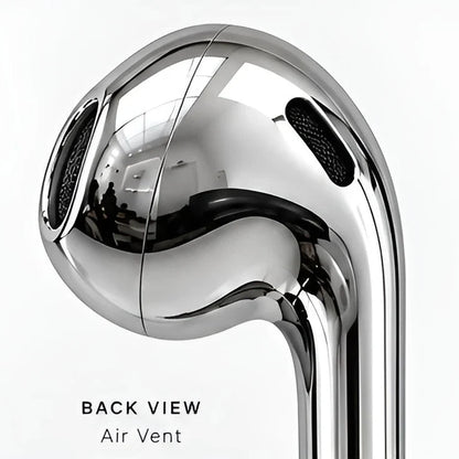 Relaxzo™ Chrome Wired Earphones