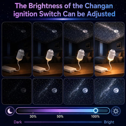 2-in-1 Galaxy Projector Night Lamp