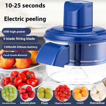 Electric Automatic Garlic, Fruit & Vegetable Peeler