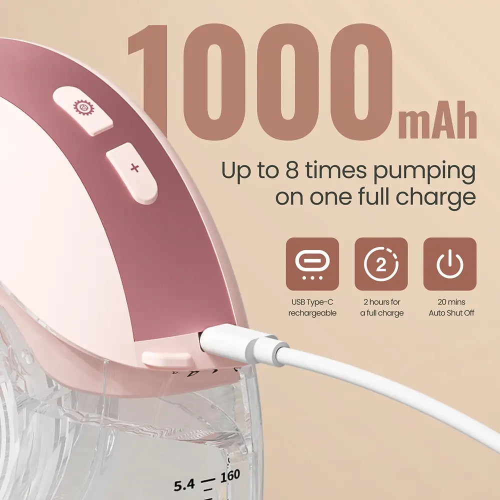 Relaxzo™ Handsfree Wearable Electric Breast Pump