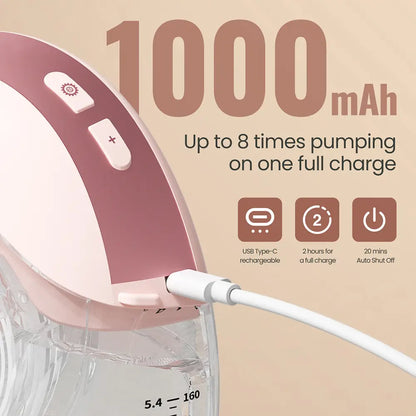 Relaxzo™ Handsfree Wearable Electric Breast Pump