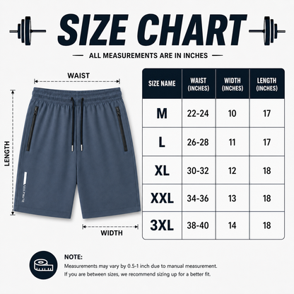 Men’s High-Quality Stretchable Shorts | Pack of 4