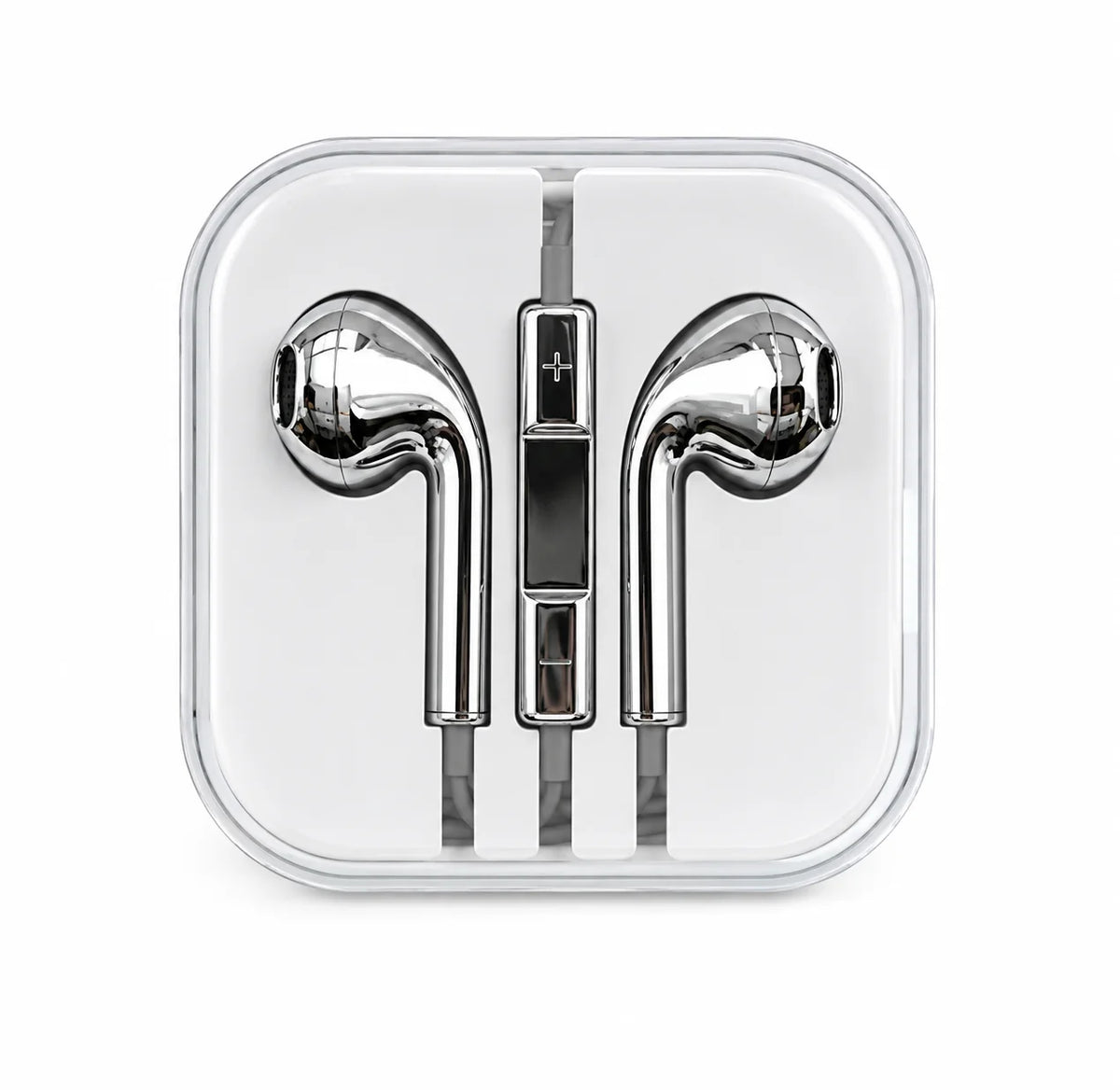 Relaxzo™ Chrome Wired Earphones