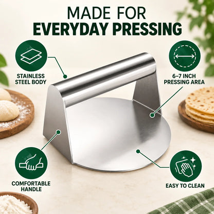 Stainless Steel Roti & Puri Dough Press