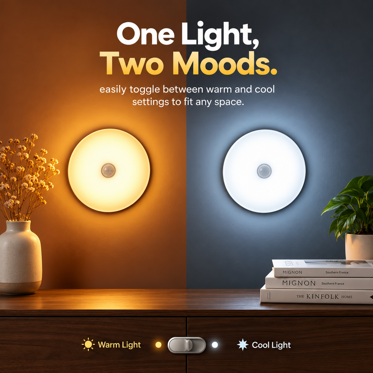 Smart Motion Sensor LED Light | Automatic Magnetic Light for Home & Wardrobe